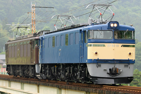 【JR東】EF60-19+EF64-37試運転