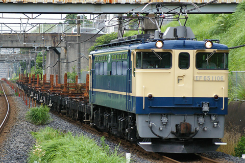 【JR東】EF65-1106高崎工臨