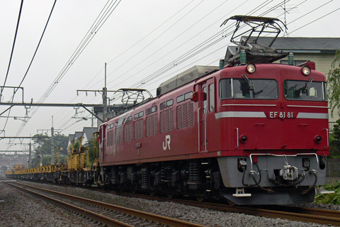 【JR東】EF81-81新津工臨