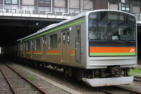 【JR東】205系ハエ85編成OM入場