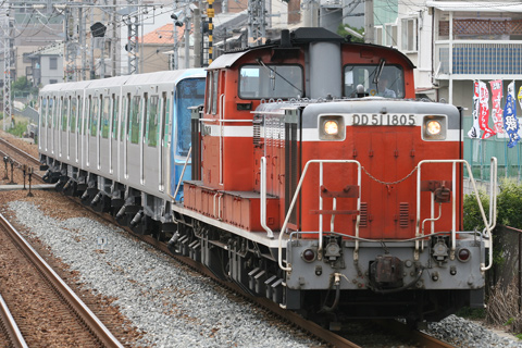 【横市交】横浜市営10000形4両甲種輸送