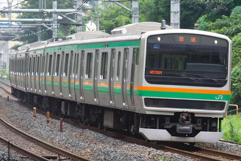 【JR東】E231系ヤマU12編成TK入場