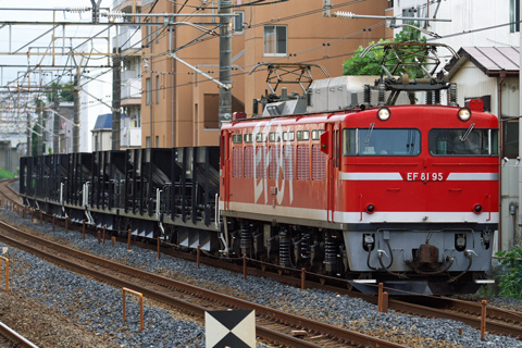 【JR東】EF81-95牽引水戸工臨