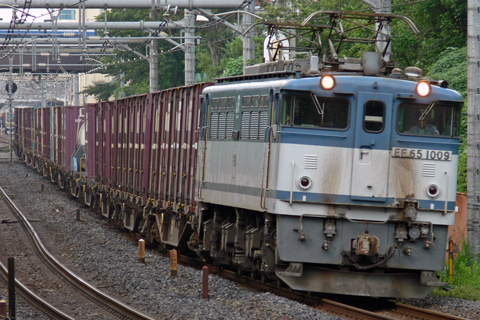 【JR貨】新潟県中越沖地震に伴う迂回列車