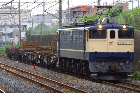 【JR東】EF65-1105牽引高崎工臨