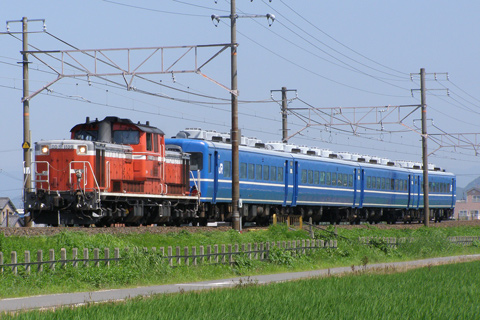【JR西】DD51-1109牽引14系天理臨