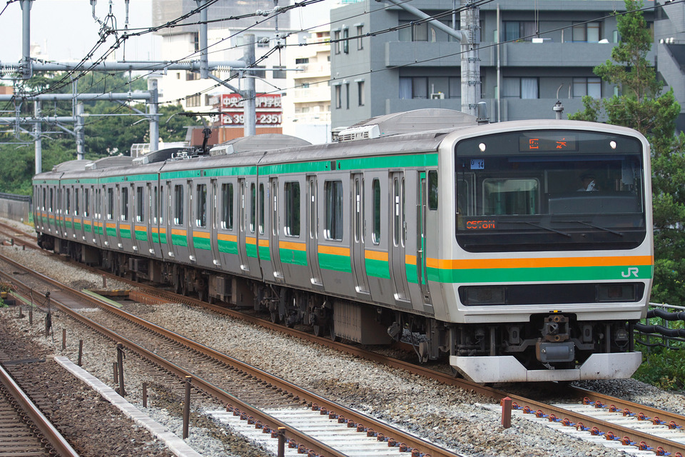 【JR東】E231系ヤマU14編成TK入場