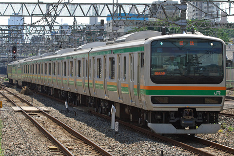 【JR東】E231系ヤマU538編成TK出場