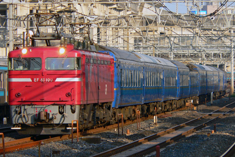 【JR東】EF81-100牽引オクシナ