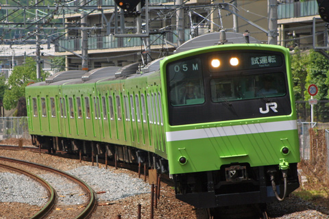 【JR西】201系KM219+MM'出場試運転