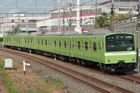 【JR西】201系KM219+MM'試運転