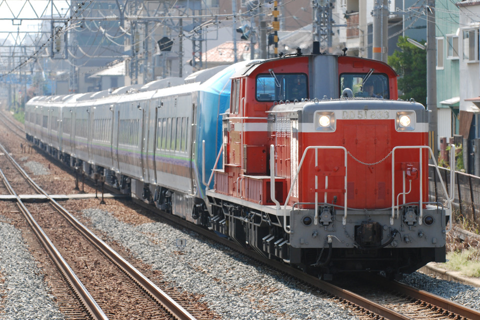 【JR北】789系HL1004+1005編成甲種