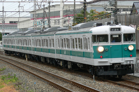【JR西】113系F401編成試運転線試運転