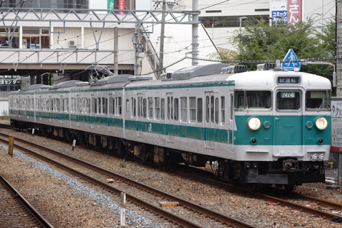 【JR西】113系F401編成本線試運転