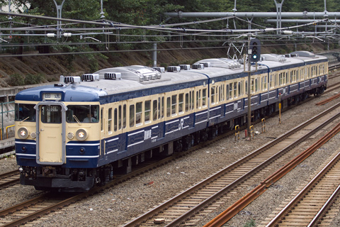 【JR東】115系訓練車品川から回送