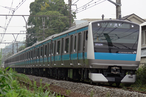 【JR東】E233系ウラ101編成出場試運転