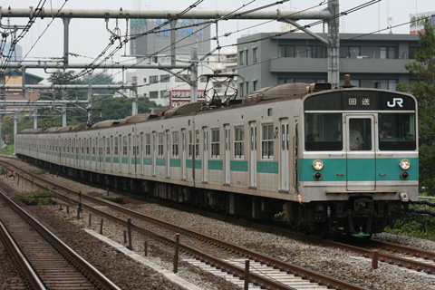【JR東】205系M35編成OM出場