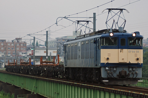 【JR東】EF64-38牽引拝島工臨運転