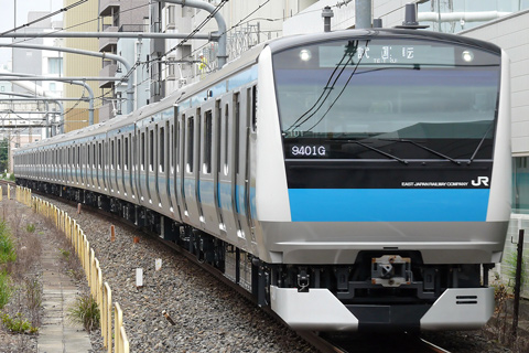 【JR東】E233系ウラ101編成京浜東北で試運転