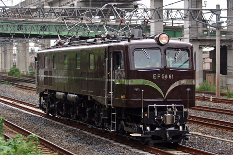 【JR東】EF58-61久喜往復試運転