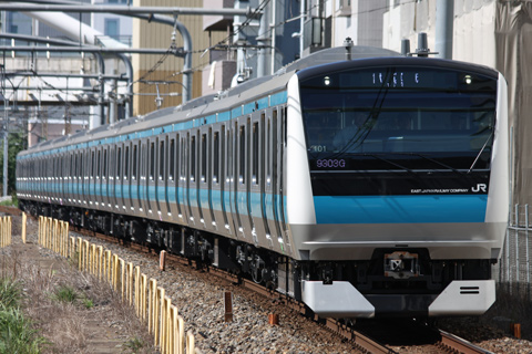 【JR東】E233系ウラ101編成試運転