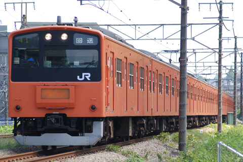 【JR東】201系T116編成廃車回送