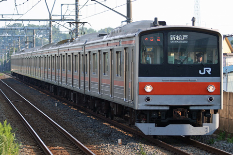 【JR東】武蔵野線中山競馬臨運転