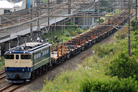 【JR東】EF65 1102牽引羽沢工臨運転