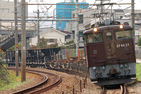 【JR東】EF64 37牽引初狩工臨運転