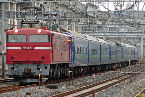 【JR東】EF81-91牽引オクシナ