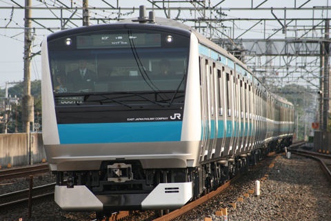 【JR東】E233系ウラ103編成東急出場