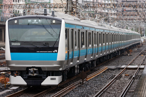 【JR東】E233系ウラ103編成試運転