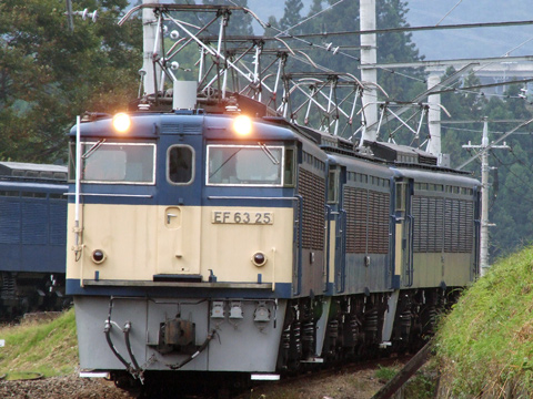 【碓氷峠】EF63の3重連運転