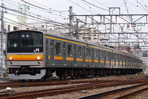 【JR東】205系ナハ10編成OM出場