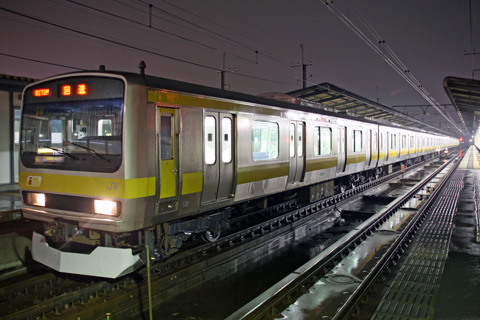 【JR東】京葉区運転競技会返却回送