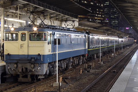 【JR西】トワイライト米原から回送