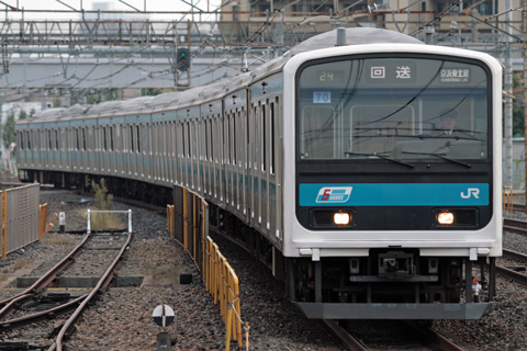 【JR東】209系ウラ70編成TK出場