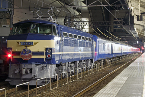 【JR西】全検明けEF66 42が31レに