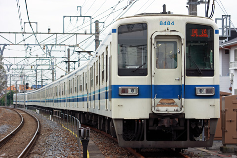 【東武】8183F津覇車輌入場回送