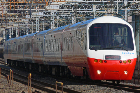 【伊豆急】アルリゾ２１ＬＥＤ設置後初営業運転