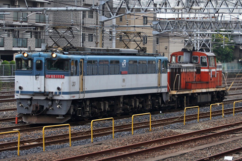 【JR貨】DE10 1662大宮車両所入場