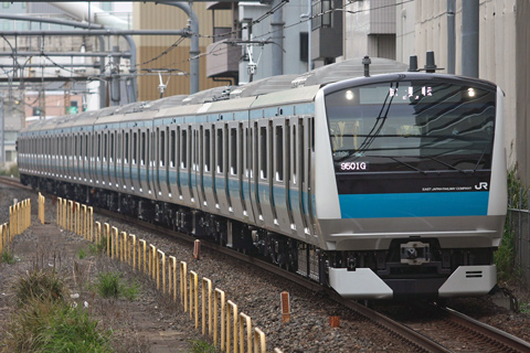 【JR東】E233系ウラ104編成試運転