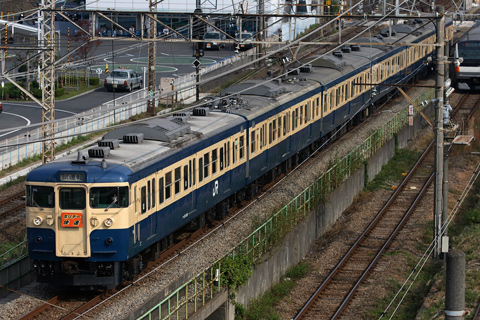 【JR東】115系M40編成試運転