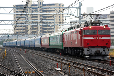 【JR東】EF81 82牽引夢空間オクシナ