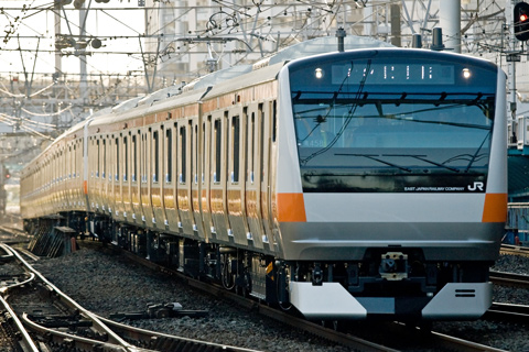 【JR東】青658＋458編成東急出場