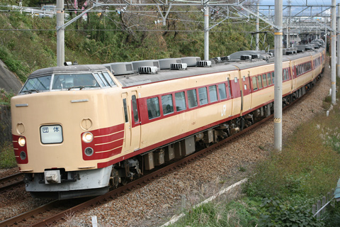 【JR東】183系田町車2本が静岡へ