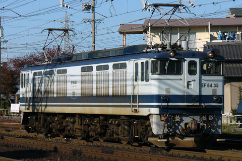 【JR海】EF64 35岡崎工臨返却回送