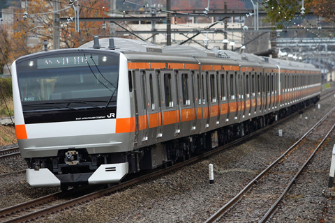 【JR東】E233系青662+462編成試運転