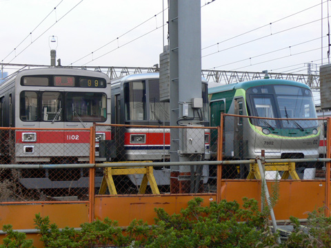 【東急】7102F元住吉検車区へ