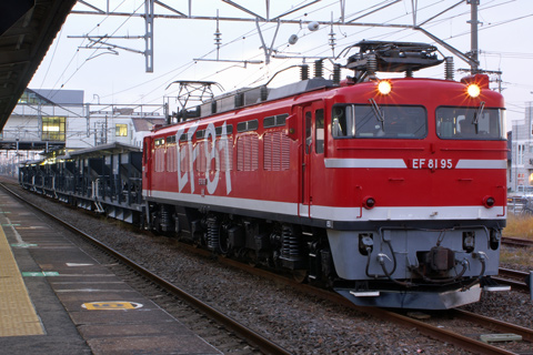 【JR東】EF81-95牽引水戸工臨運転